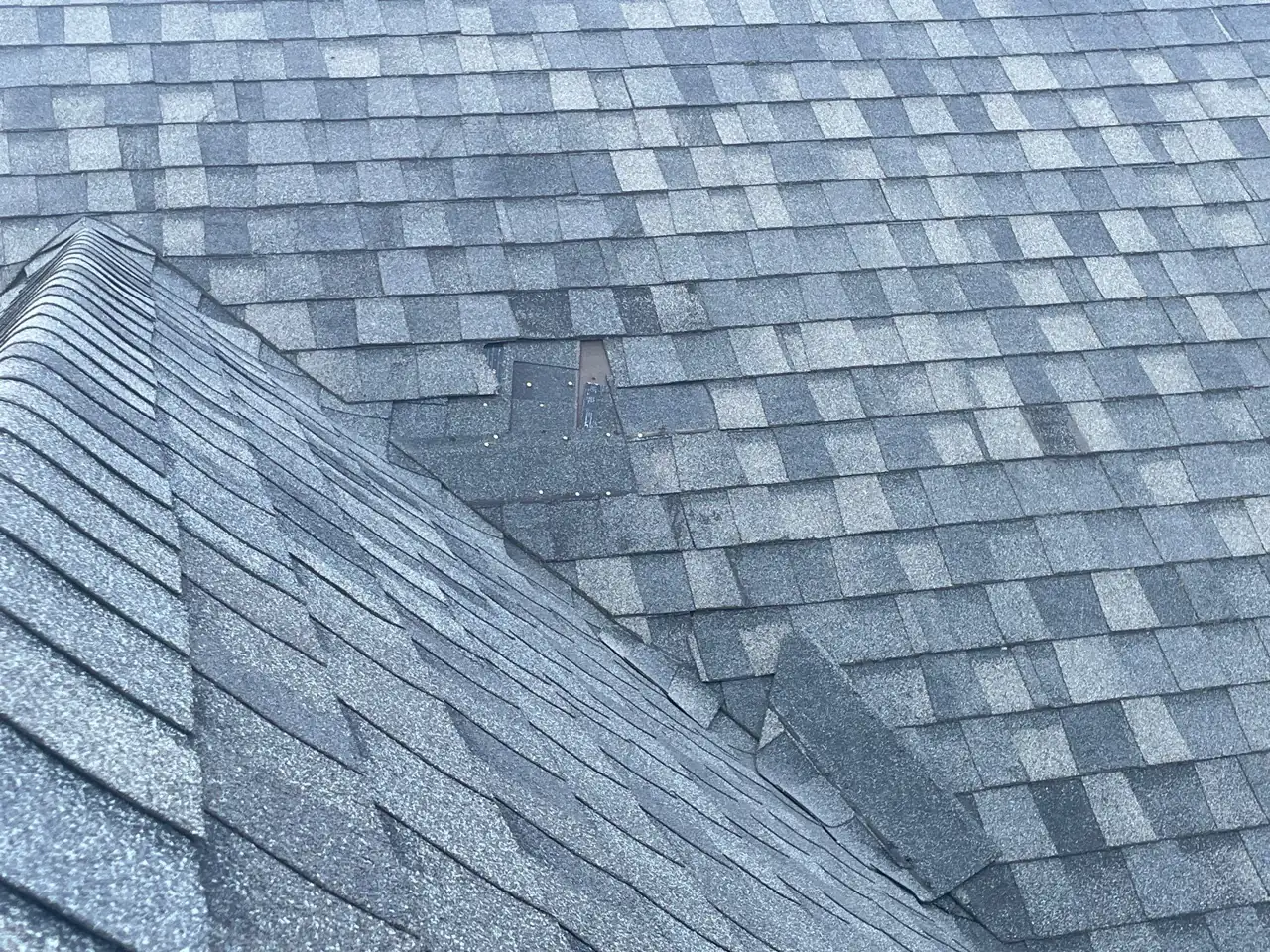 Preparing the roof area for new shingles
