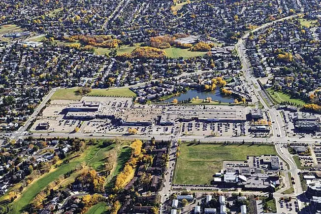 Aerial view of Sherwood Park